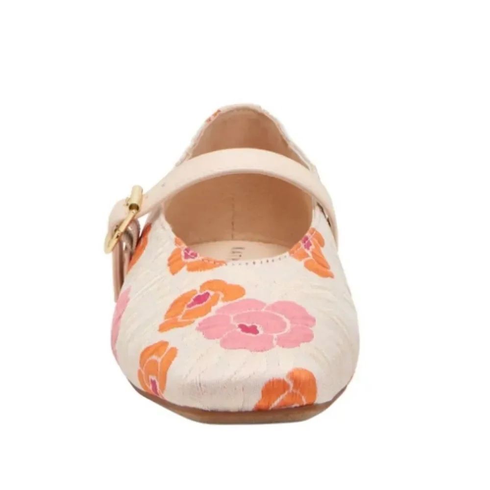 BRAND NEW KATY PERRY EVIE  FLORAL MARY JANE FLATS
